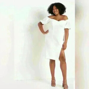 Eloquii Off The Shoulder Bodycon Dress size  22